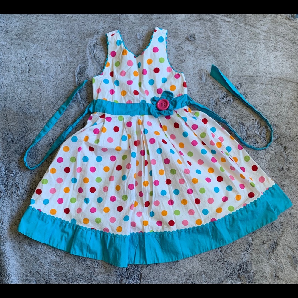 Toddlerspolkadot dress
